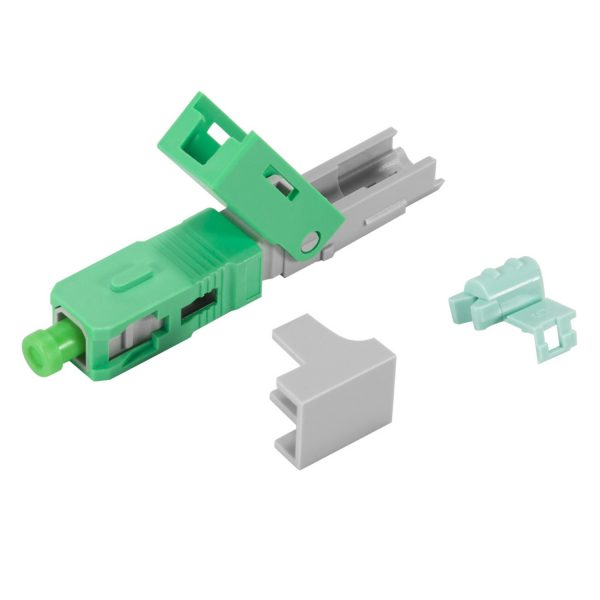 SC APC Fiber Optic Fast Connector