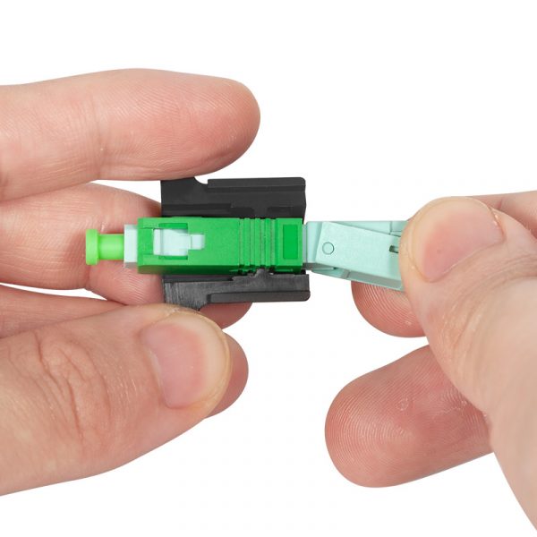 SC APC Fiber Optic Fast Connector