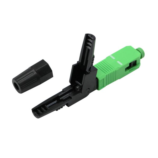 SC APC Fiber Optic Fast Connector